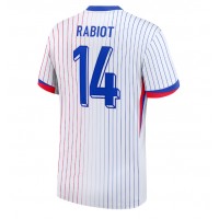 Maglie da calcio Francia Adrien Rabiot #14 Seconda Maglia Europei 2024 Manica Corta